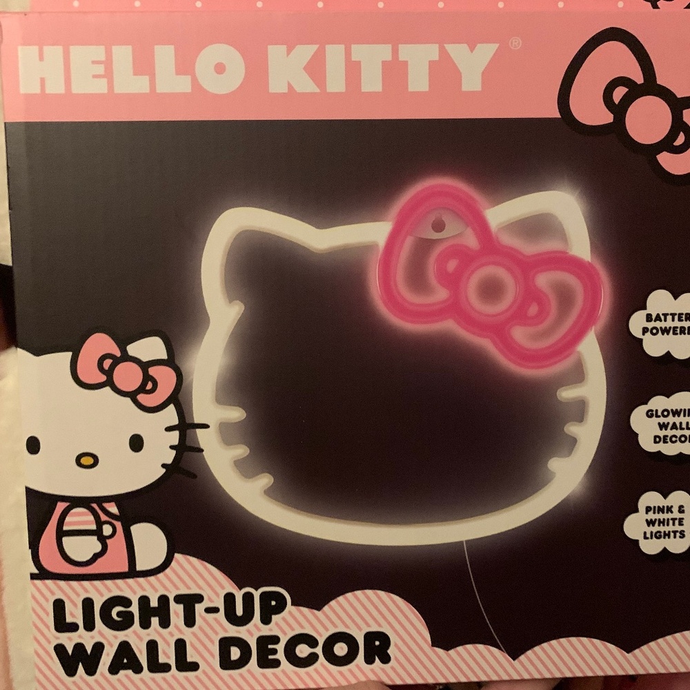 Hello kitty wall decor